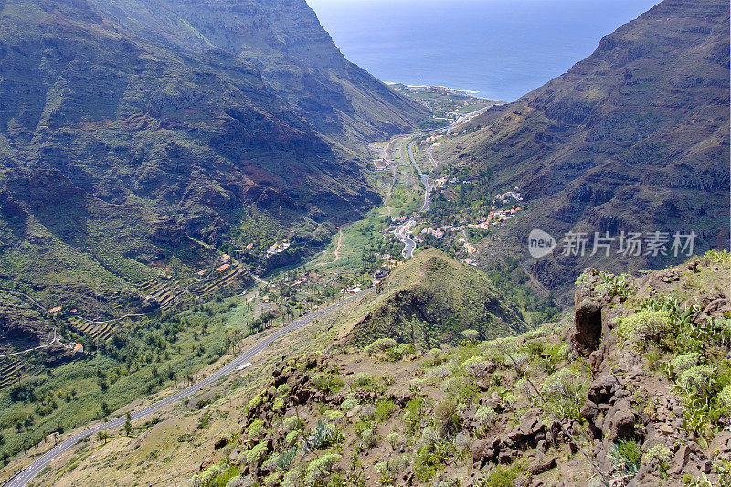 拉戈梅拉，加那利群岛(E)-Valle Gran Rey